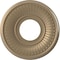 Ekena Millwork Berkshire PVC Medallion (Canopies up to 4 1/2"), 10"OD x 3 1/2"ID x 3/4"P, Metallic Champagne Mist CMP10BEECE - alternate 1